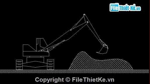 Bản vẽ,Bản vẽ autocad,Bản vẽ máy đào